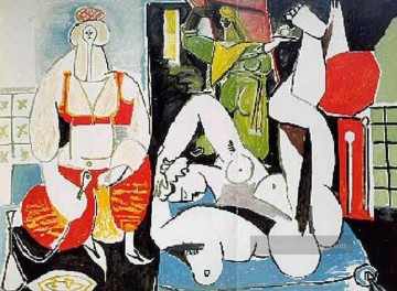  vii - Les femmes Alger Delacroix VIII 1955 Kubismus